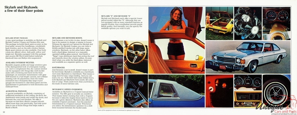 1978 Buick Skyhawk Brochure Page 7